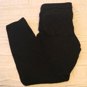 Old Navy Rock Star black skinny jeans 12